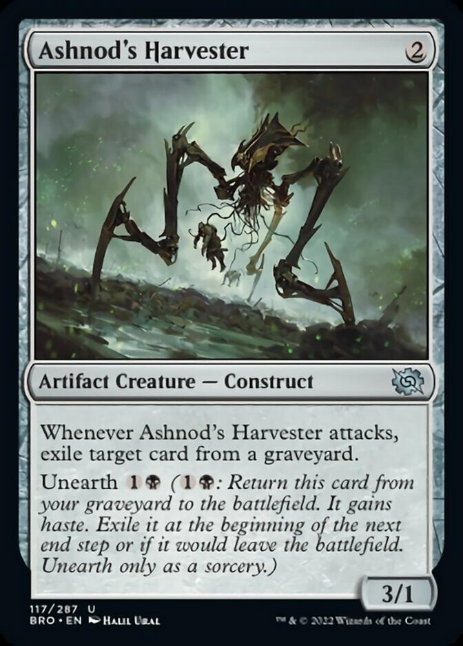 Ashnod's Harvester [The Brothers' War] | Cards and Coasters CA