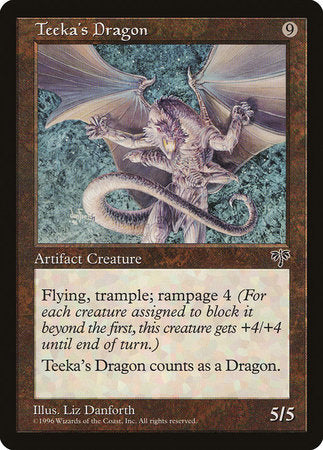 Teeka's Dragon [Mirage] | Cards and Coasters CA