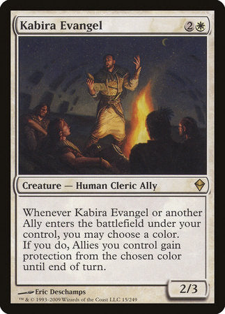 Kabira Evangel [Zendikar] | Cards and Coasters CA