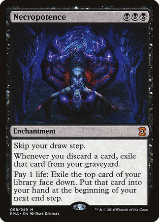 Necropotence [Eternal Masters] | Cards and Coasters CA