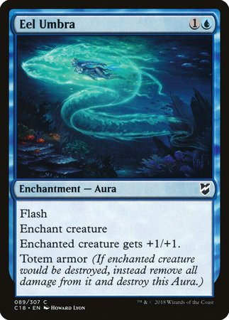 Eel Umbra [Commander 2018] | Cards and Coasters CA
