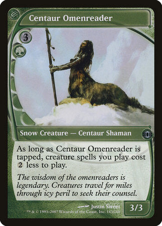 Centaur Omenreader [Future Sight] | Cards and Coasters CA