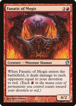 Fanatic of Mogis [Theros] | Cards and Coasters CA