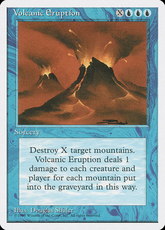 Volcanic Eruption [Fourth Edition] | Cards and Coasters CA