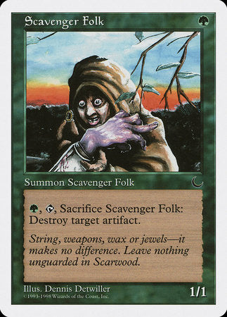 Scavenger Folk [Anthologies] | Cards and Coasters CA