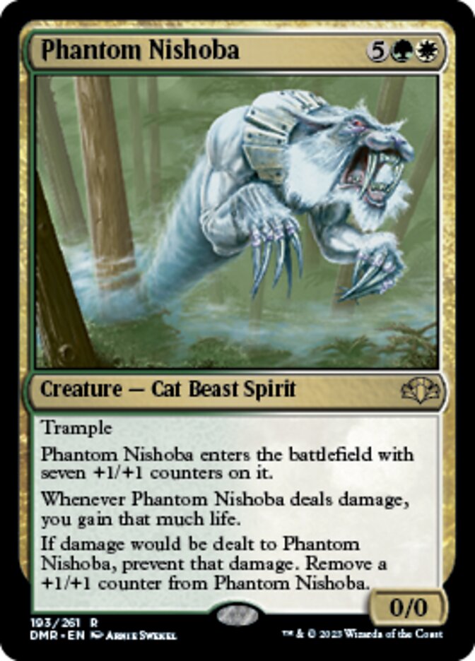 Phantom Nishoba [Dominaria Remastered] | Cards and Coasters CA