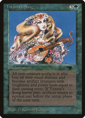 Titania's Song [Antiquities] | Cards and Coasters CA