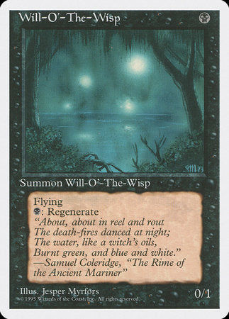 Will-o'-the-Wisp [Fourth Edition] | Cards and Coasters CA