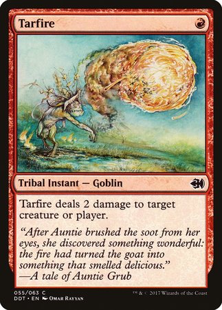 Tarfire [Duel Decks: Merfolk vs. Goblins] | Cards and Coasters CA