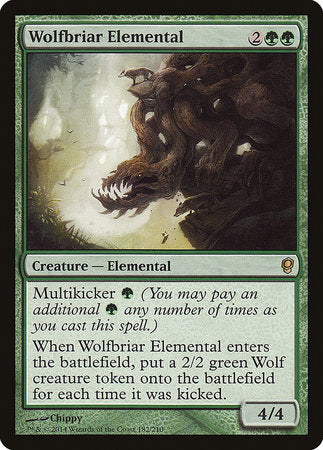 Wolfbriar Elemental [Conspiracy] | Cards and Coasters CA