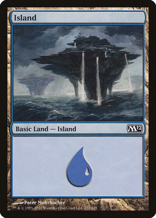 Island (237) [Magic 2012] | Cards and Coasters CA