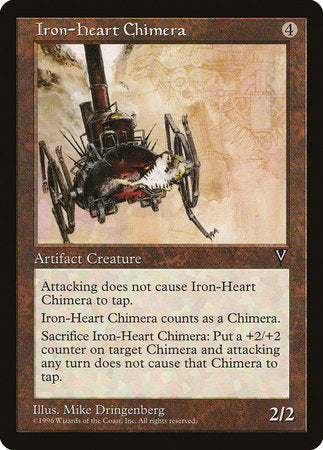 Iron-Heart Chimera [Visions] | Cards and Coasters CA