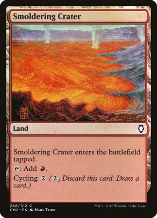 Smoldering Crater [Commander Anthology Volume II] | Cards and Coasters CA