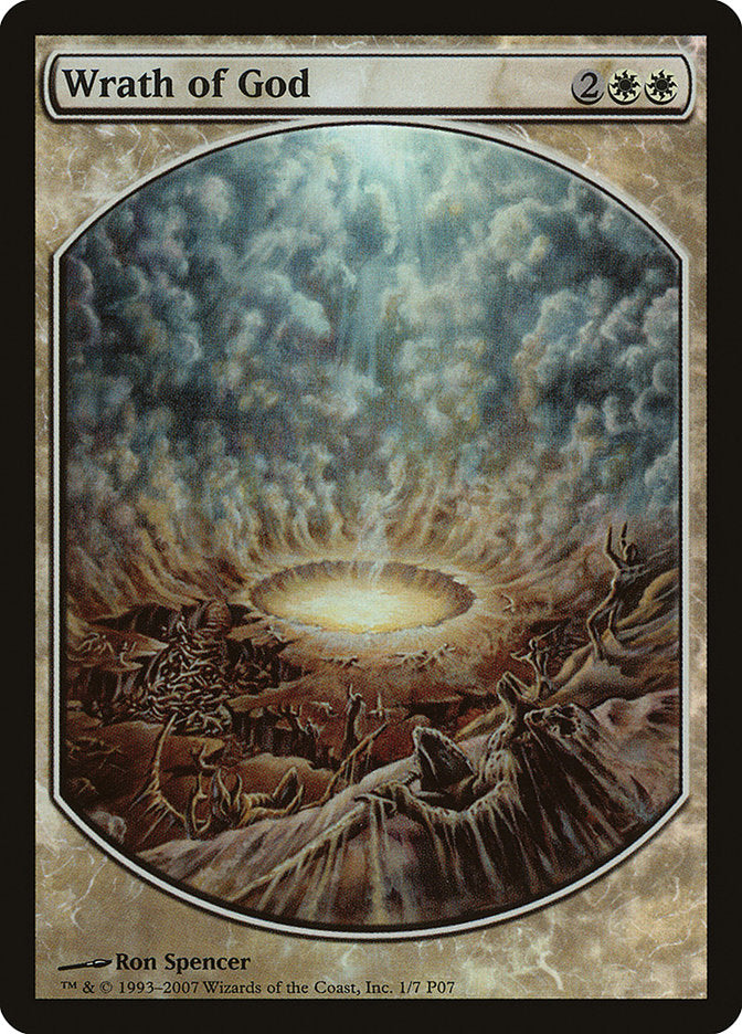 Wrath of God [Magic Player Rewards 2007] | Cards and Coasters CA