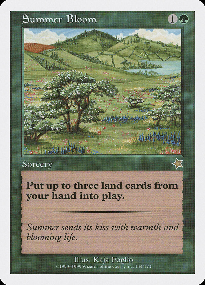 Summer Bloom [Starter 1999] | Cards and Coasters CA