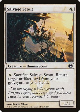 Salvage Scout [Scars of Mirrodin] | Cards and Coasters CA