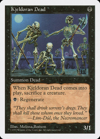 Kjeldoran Dead [Fifth Edition] | Cards and Coasters CA