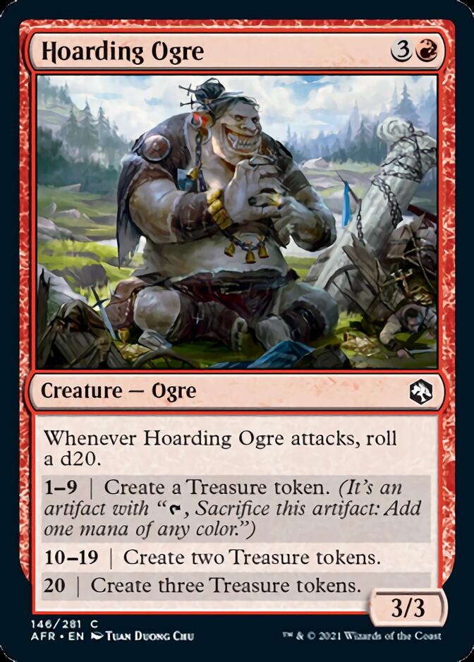Hoarding Ogre [Dungeons & Dragons: Adventures in the Forgotten Realms] | Cards and Coasters CA