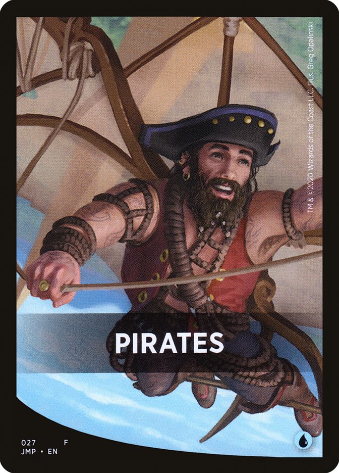 Pirates Theme Card [Jumpstart Front Cards] | Cards and Coasters CA