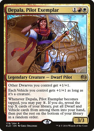 Depala, Pilot Exemplar [Kaladesh] | Cards and Coasters CA