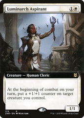 Luminarch Aspirant (Extended Art) [Zendikar Rising] | Cards and Coasters CA
