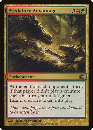 Predatory Advantage [Alara Reborn] | Cards and Coasters CA