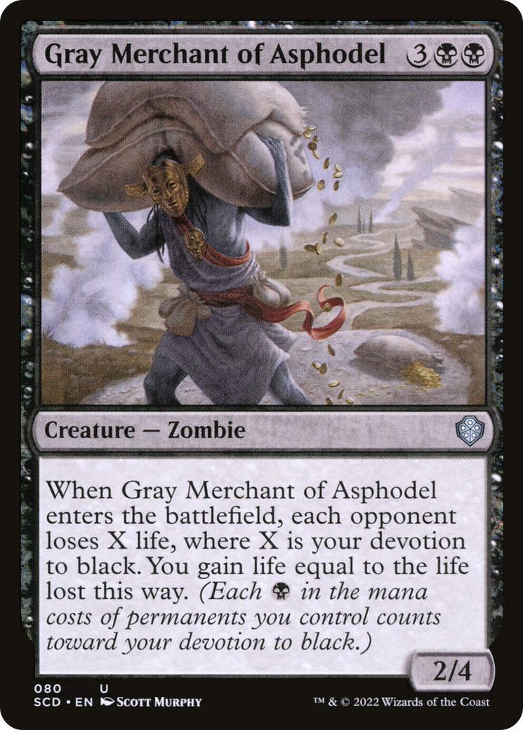 Gray Merchant of Asphodel [Starter Commander Decks] | Cards and Coasters CA