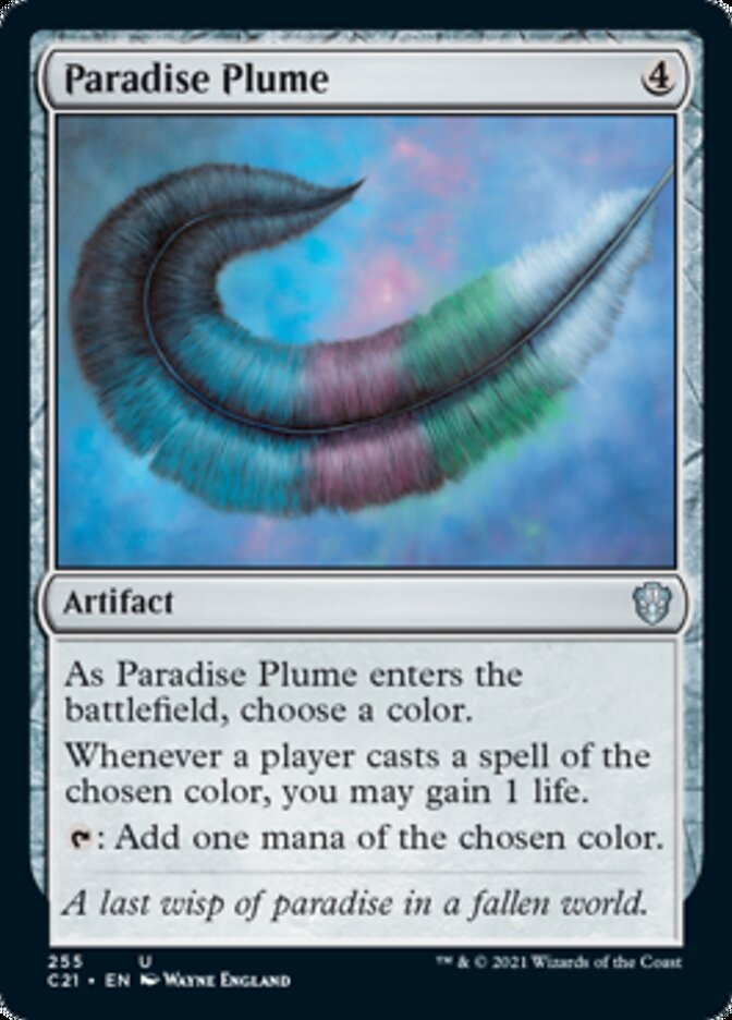 Paradise Plume [Commander 2021] | Cards and Coasters CA