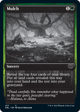 Mulch [Innistrad: Double Feature] | Cards and Coasters CA