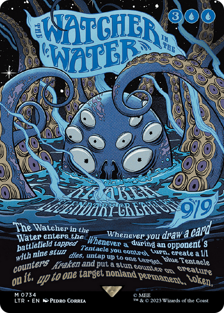 The Watcher in the Water (Borderless Poster) [The Lord of the Rings: Tales of Middle-Earth] | Cards and Coasters CA