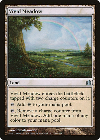 Vivid Meadow [Commander 2011] | Cards and Coasters CA