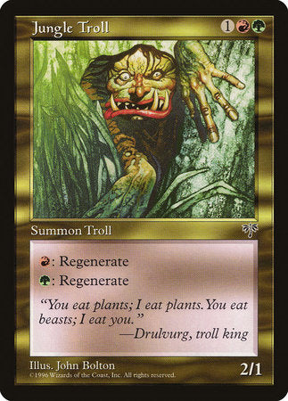 Jungle Troll [Mirage] | Cards and Coasters CA