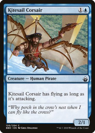 Kitesail Corsair [Battlebond] | Cards and Coasters CA