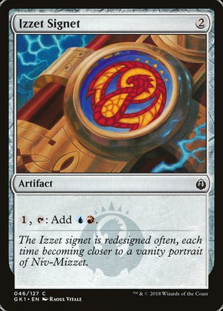 Izzet Signet [GRN Guild Kit] | Cards and Coasters CA