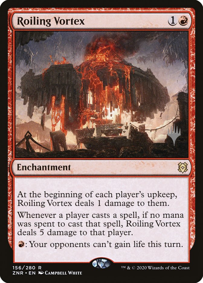 Roiling Vortex (Promo Pack) [Zendikar Rising Promos] | Cards and Coasters CA