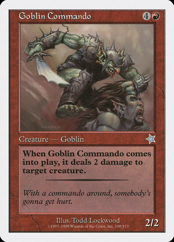 Goblin Commando [Starter 1999] | Cards and Coasters CA