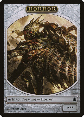 Horror Token [Mirrodin Besieged Tokens] | Cards and Coasters CA