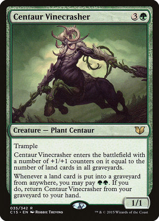 Centaur Vinecrasher [Commander 2015] | Cards and Coasters CA