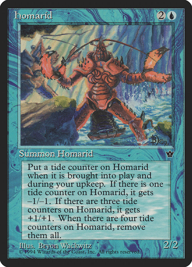 Homarid (Bryon Wackwitz) [Fallen Empires] | Cards and Coasters CA