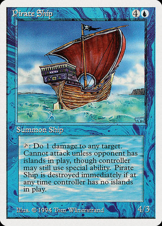 Pirate Ship [Summer Magic / Edgar] | Cards and Coasters CA