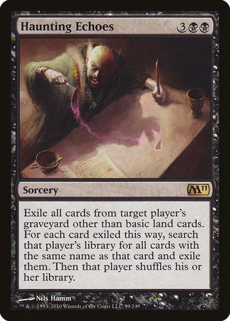 Haunting Echoes [Magic 2011] | Cards and Coasters CA