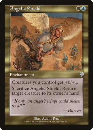 Angelic Shield [Invasion] | Cards and Coasters CA