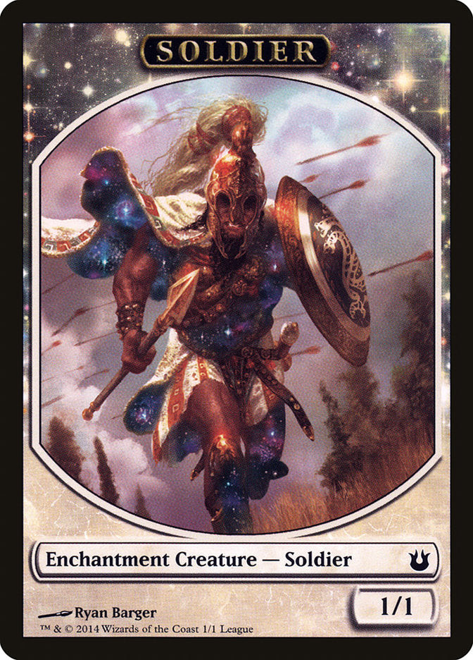 Soldier [League Tokens 2014] | Cards and Coasters CA