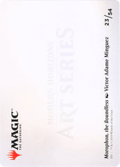 Morophon the Boundless Art Card [Modern Horizons Art Series] | Cards and Coasters CA