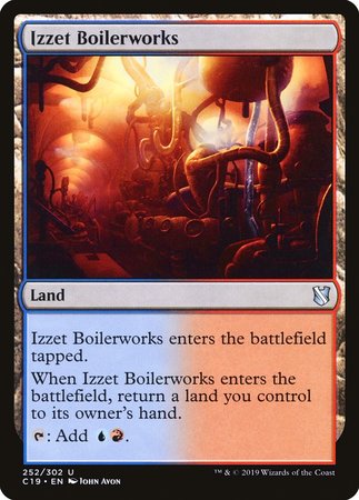 Izzet Boilerworks [Commander 2019] | Cards and Coasters CA