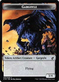 Gargoyle // Egg Double-sided Token [Commander 2019 Tokens] | Cards and Coasters CA