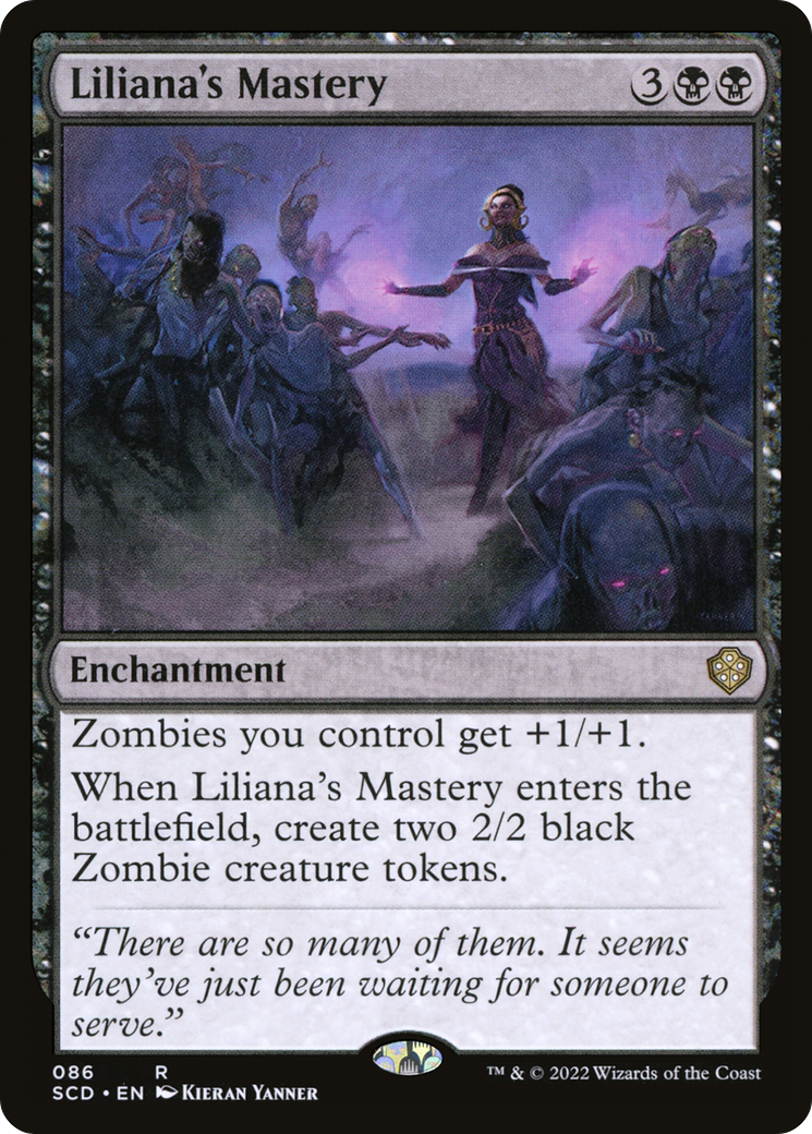 Liliana's Mastery [Starter Commander Decks] | Cards and Coasters CA