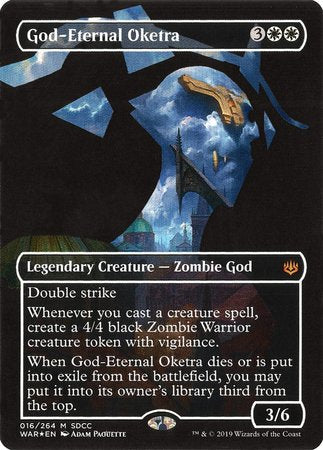 God-Eternal Oketra SDCC 2019 EXCLUSIVE [San Diego Comic-Con 2019] | Cards and Coasters CA