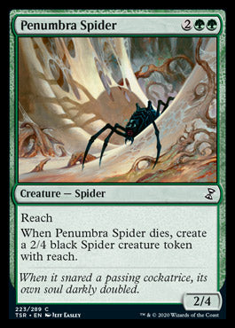 Penumbra Spider [Time Spiral Remastered] | Cards and Coasters CA