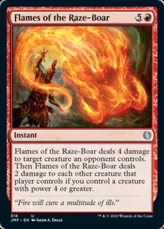 Flames of the Raze-Boar [Jumpstart] | Cards and Coasters CA